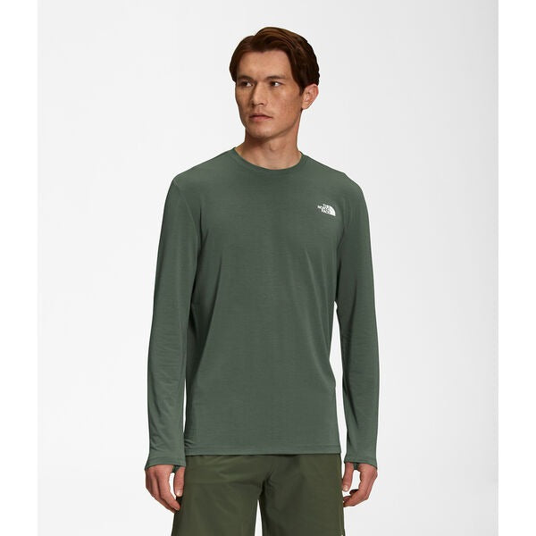 Load image into Gallery viewer, The North Face Long Sleeve Men&#39;s Top - Thyme
