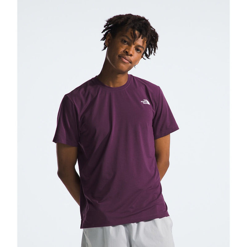 Load image into Gallery viewer, TNF WANDER SS BLACK CURRANT MENS
