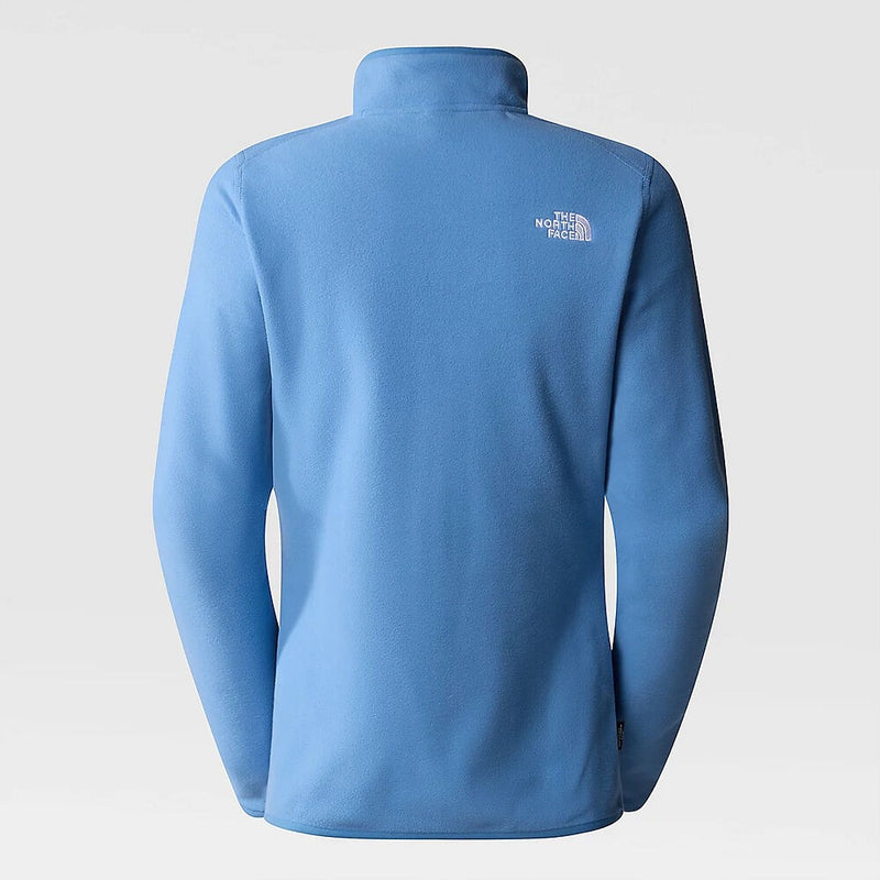 Load image into Gallery viewer, The North Face Glacier 100 Womens Quarter Zip Fleece - Indigo Stone
