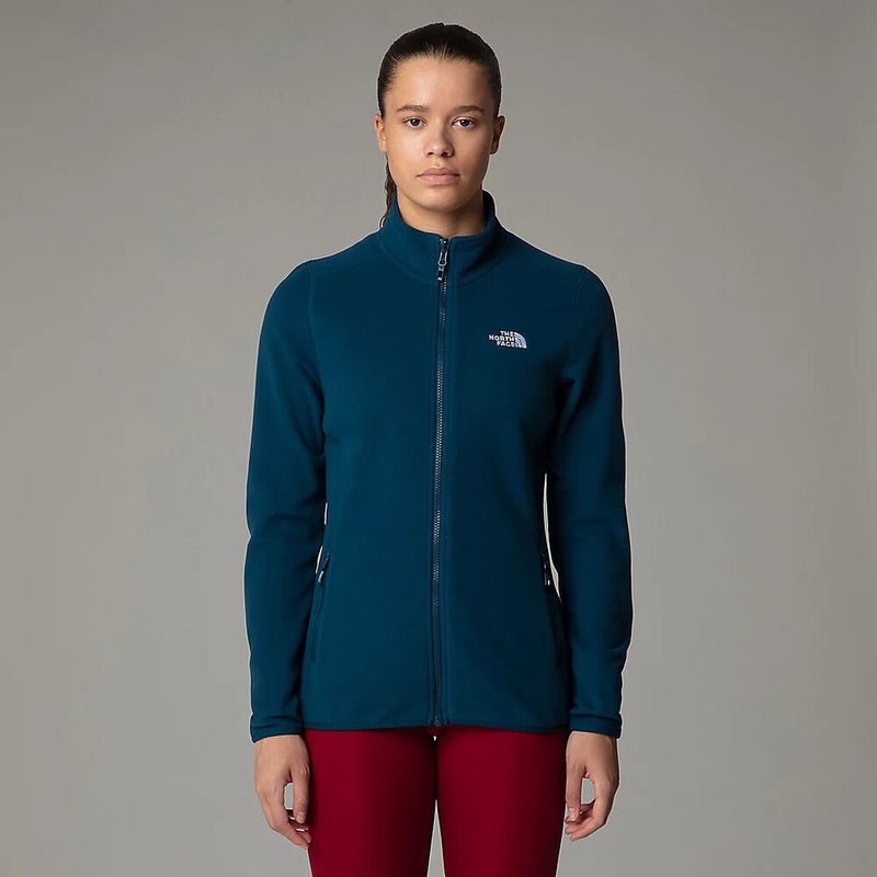Load image into Gallery viewer, The North Face Full Zip Womens Jacket - Midnight Petrol
