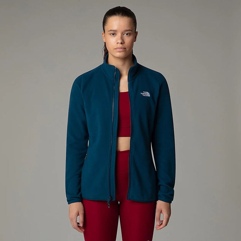 Load image into Gallery viewer, The North Face Full Zip Womens Jacket - Midnight Petrol
