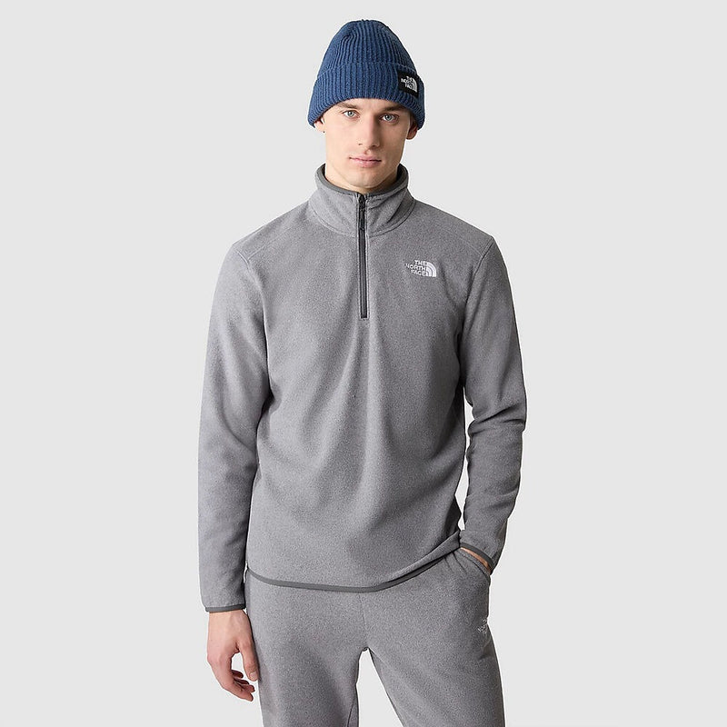 Load image into Gallery viewer, The North Face Glacier QZip - Mid Grey Heather
