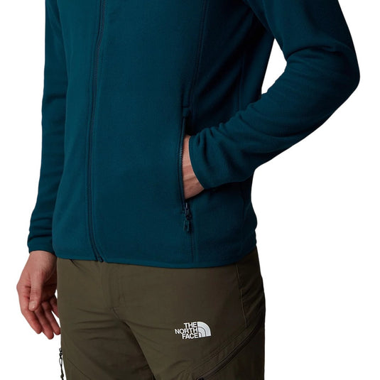The North Face Full Zip Mens Jacket - Midnight Petrol