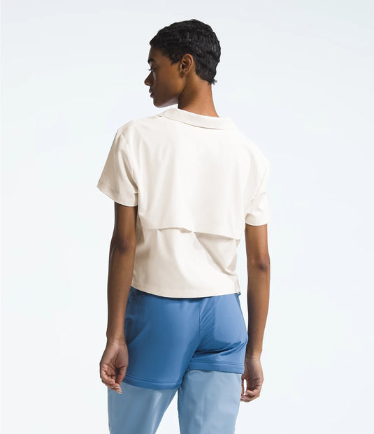The North Face Womens Short Sleeve First Trail Shirt - White