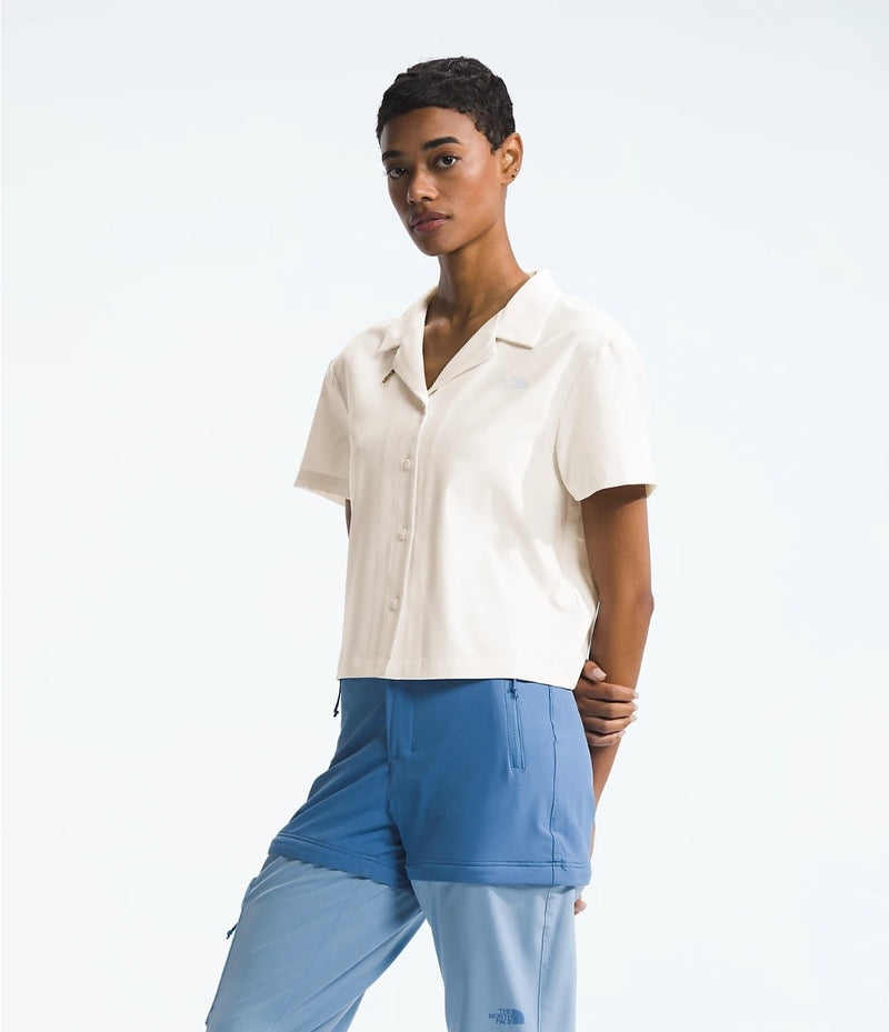 Load image into Gallery viewer, The North Face Womens Short Sleeve First Trail Shirt - White
