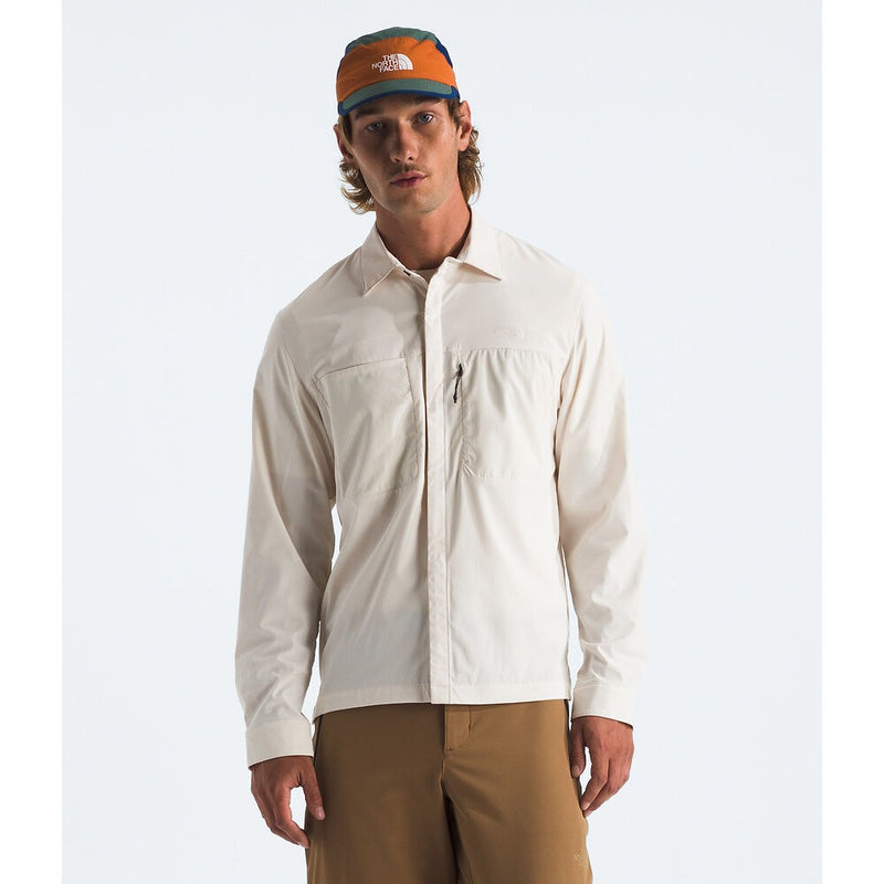 Load image into Gallery viewer, The North Face Lightrange Long Sleeve Mens Shirt - White Dune
