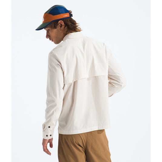 The North Face Lightrange Long Sleeve Mens Shirt - White Dune