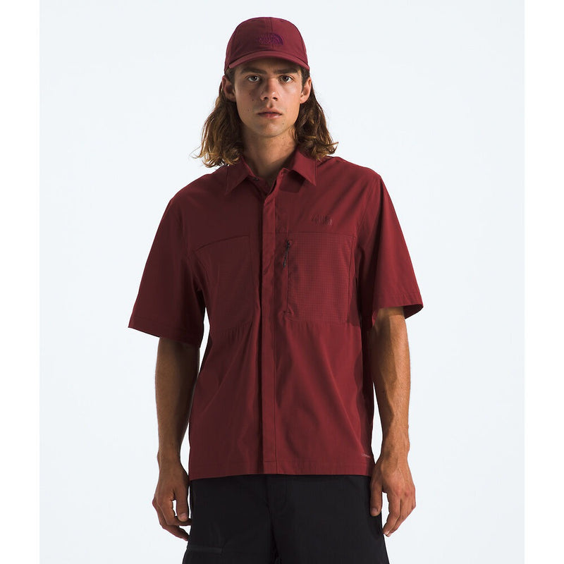 Load image into Gallery viewer, The North Face Mens Short Sleeve Shirt - Sumac
