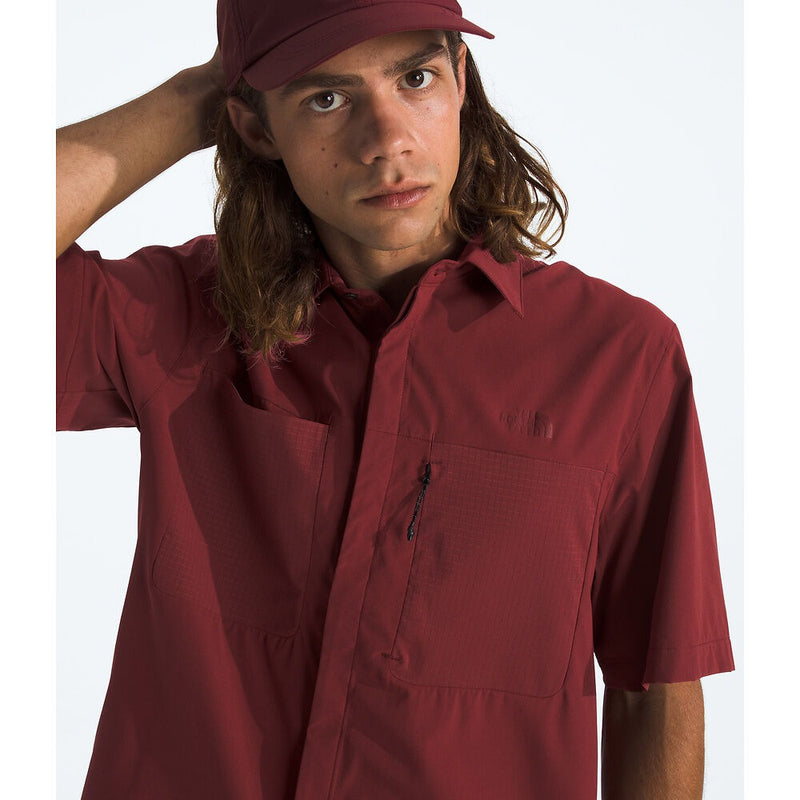 Load image into Gallery viewer, The North Face Mens Short Sleeve Shirt - Sumac
