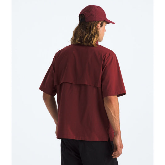 The North Face Mens Short Sleeve Shirt - Sumac