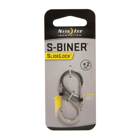S Biner SlideLock Size 2 - Stainless