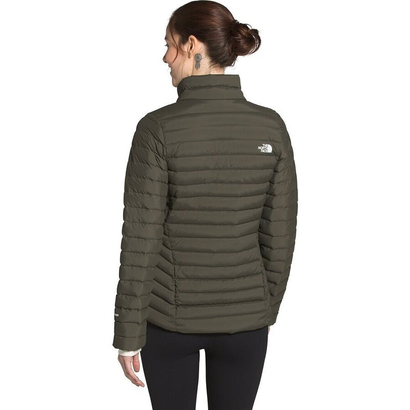 Load image into Gallery viewer, TNF Stretch Down Jacket New Taupe Green Womens
