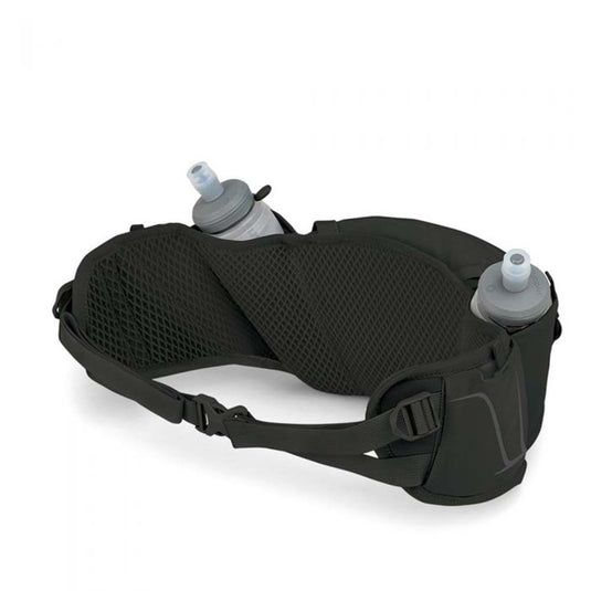 OSPREY DURO/DYNA BELT WITH FLASKS - DARK CHARCOAL GREY