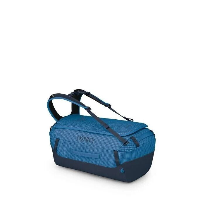 Load image into Gallery viewer, Osprey Transporter 40 Litre Duffel Bag - Blue Flame/Nocturnal Blue
