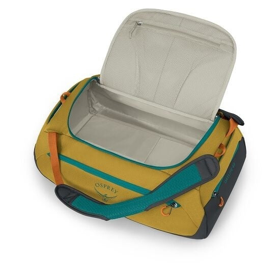 Load image into Gallery viewer, Osprey Daylite Duffle 45L - Tumbleweed Yellow/Tunnel Vision Grey

