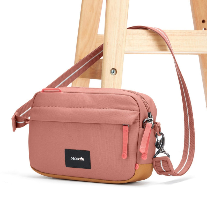 Load image into Gallery viewer, Pacsafe Go Crossbody Bag - Rose Pink
