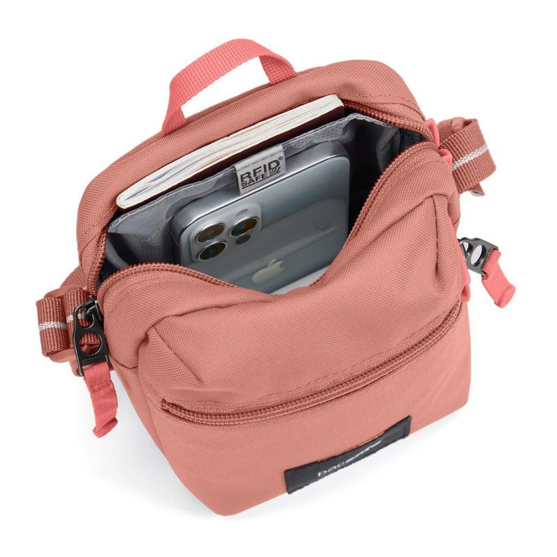 Load image into Gallery viewer, Pacsafe Go Micro Crossbody - Rose Pink
