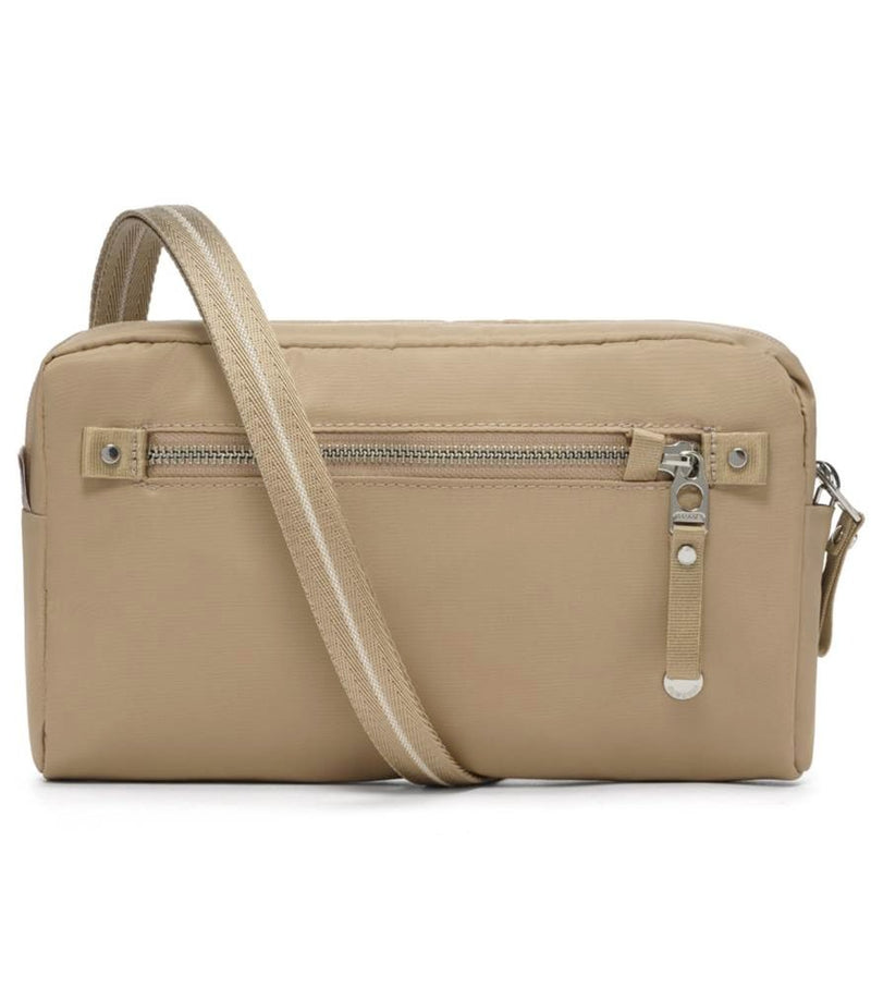 Load image into Gallery viewer, Pacsafe W Anti-theft 3-in-1 Sling Bag - Taupe
