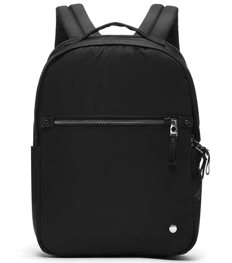 Load image into Gallery viewer, Pacsafe W 10L Anti-theft 13" Laptop Backpack - Black
