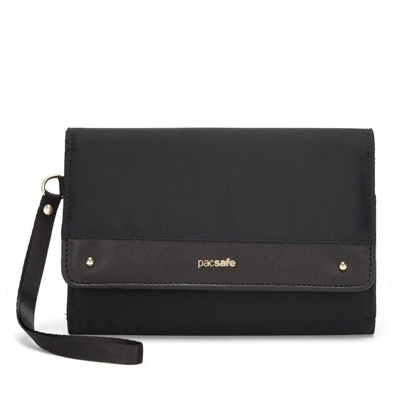 Load image into Gallery viewer, Pacsafe RFIDSafe Clutch Wallet Black
