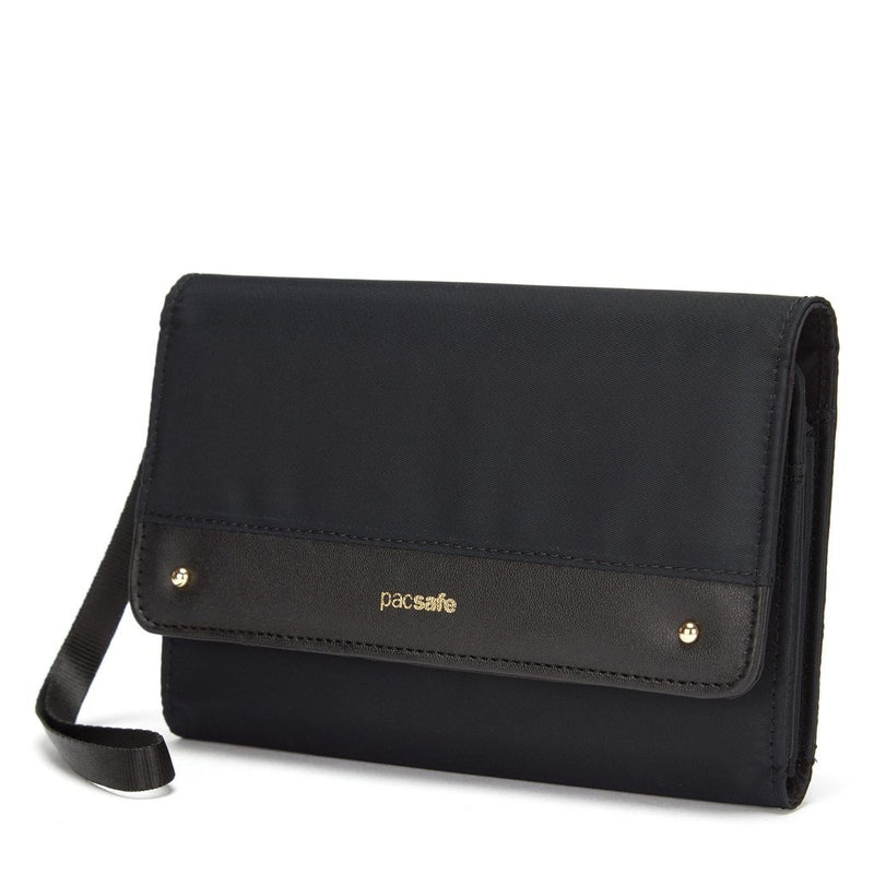 Load image into Gallery viewer, Pacsafe RFIDSafe Clutch Wallet Black
