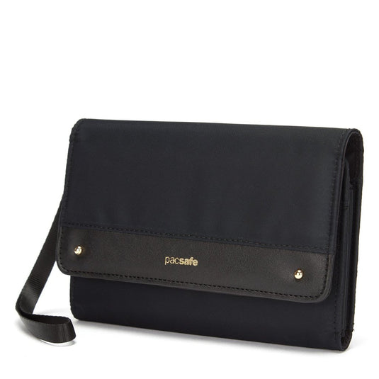 Pacsafe RFIDSafe Clutch Wallet Black