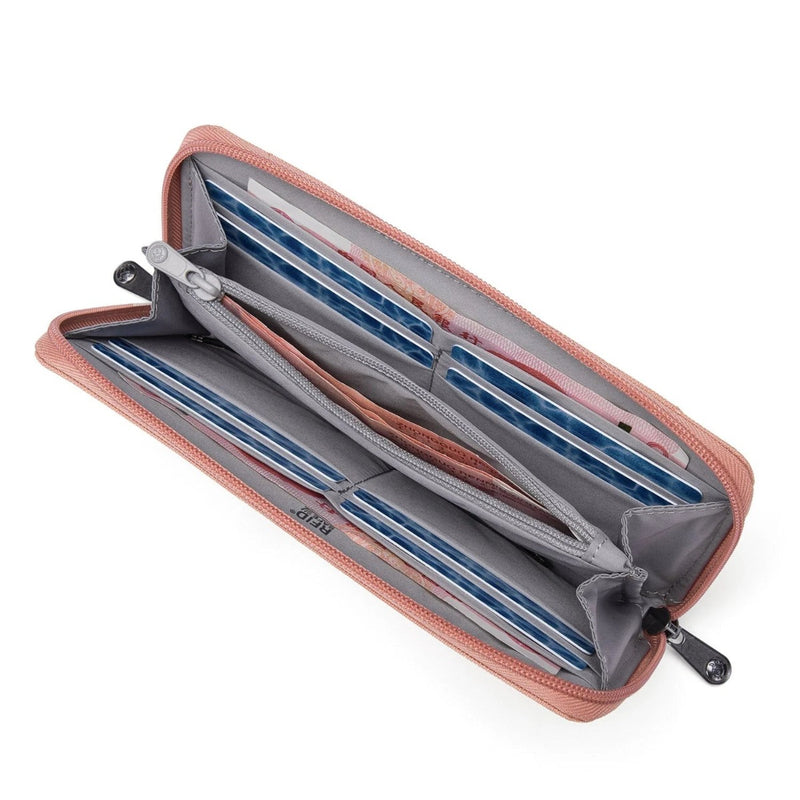 Load image into Gallery viewer, Pacsafe RFIDSafe Continental Wallet - Rose
