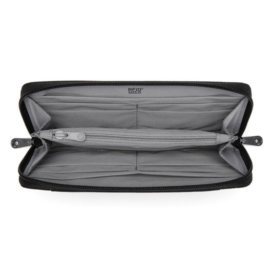 Pacsafe RFIDsafe Continental Wallet - Jet Black