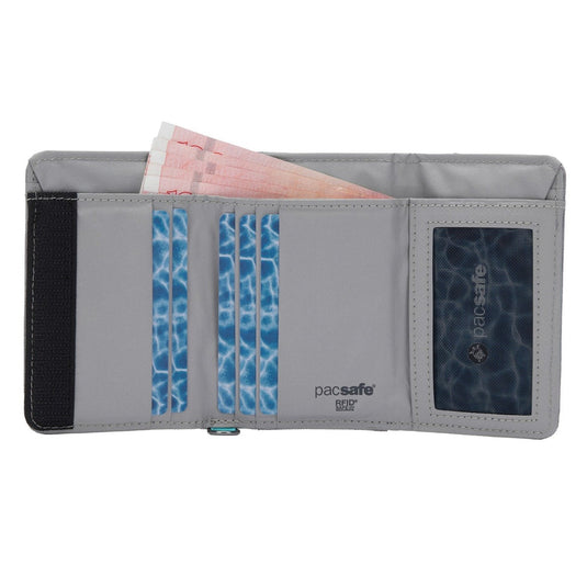 Pacsafe RFIDsafe Trifold Wallet - Stone
