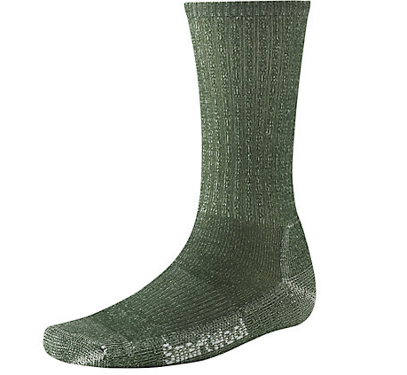 Load image into Gallery viewer, Smartwool Hike Light Crew Sock Grey Mens
