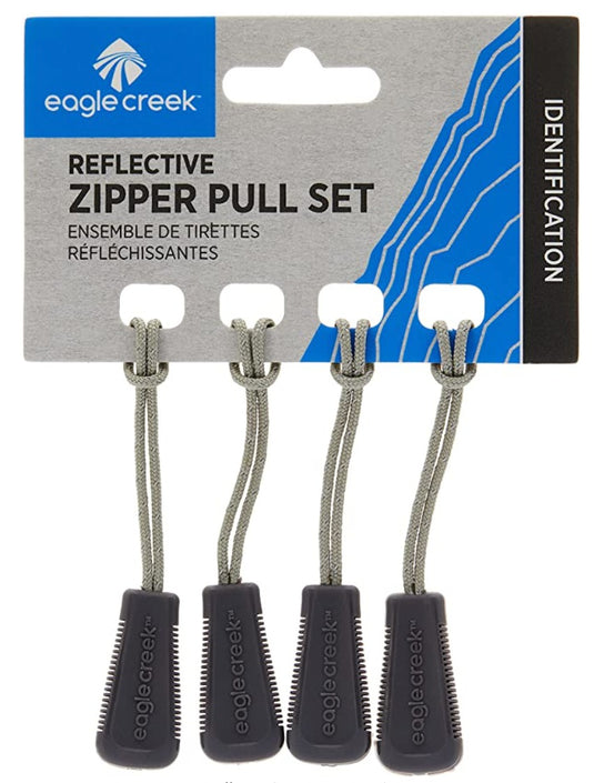 Eagle Creek Reflective Zipper Pull Set - Graphite