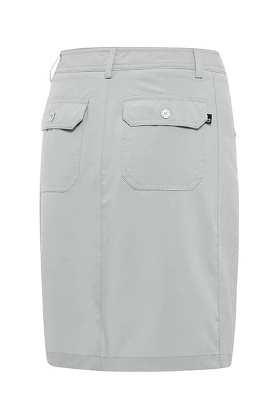 Birdee Tech Stitch Skort - Silver