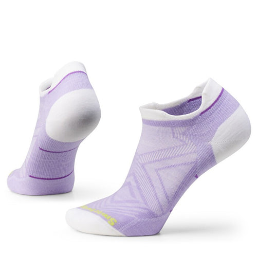 Smartwool Run Zero Cushion Low Ankle Socks - Violet