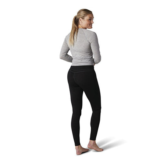 Smartwool Womens Merino Base Layer Bottom - Black