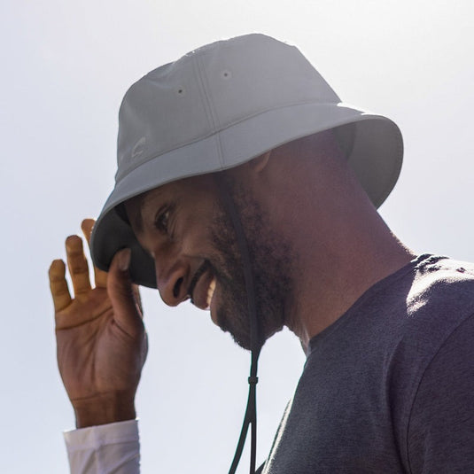 SA Sunward Bucket Hat White