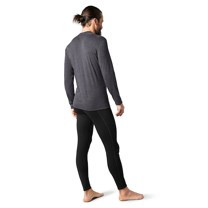 Load image into Gallery viewer, SMARTWOOL 250 BASELAYER MENS CREW - CHARCOAL HEATHER
