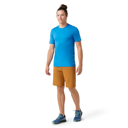 Smartwool Merino Mens Short Sleeve Tee - Laguna Blue 