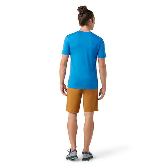 Smartwool Merino Mens Short Sleeve Tee - Laguna Blue 