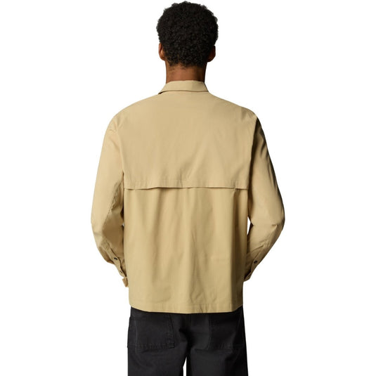 The North Face Mens Long Sleeve Lightrange Shirt - Khaki Stone