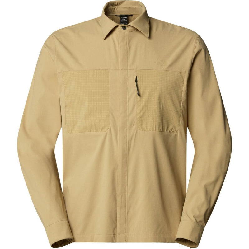 Load image into Gallery viewer, The North Face Mens Long Sleeve Lightrange Shirt - Khaki Stone
