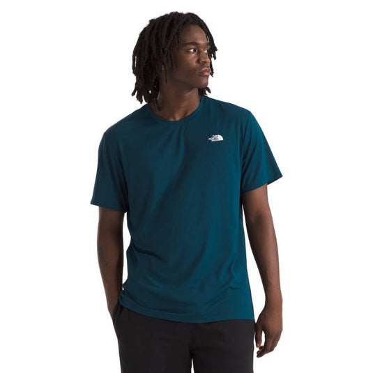 The North Face Short Sleeve Mens Elevation Tee - Midnight Petrol 