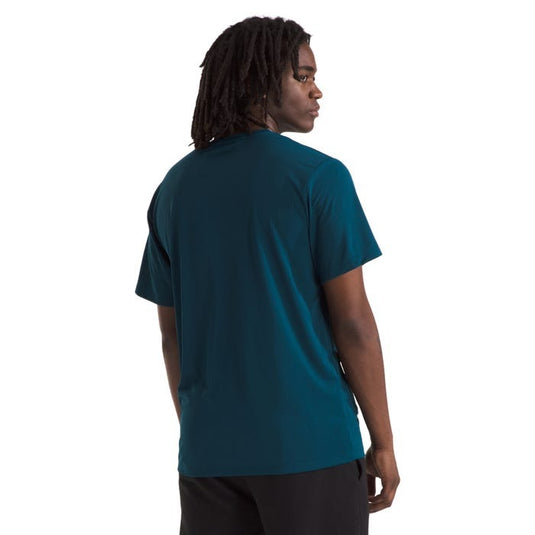 The North Face Short Sleeve Mens Elevation Tee - Midnight Petrol 