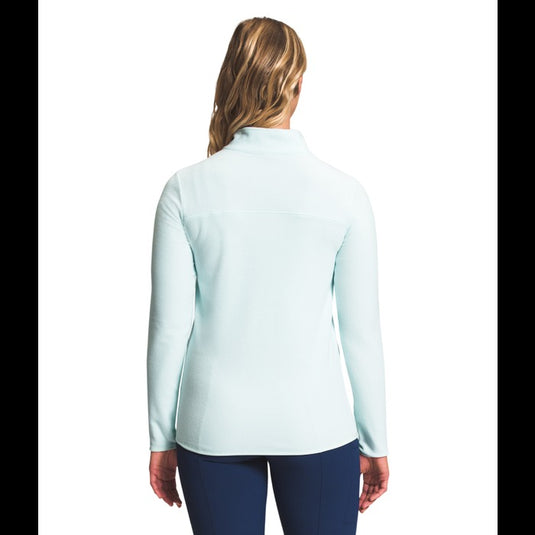 The North Face Womens TKA Glacier QZip - Skylight Blue