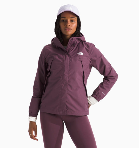 The North Face Antora Womens Jacket - Midnight Mauve