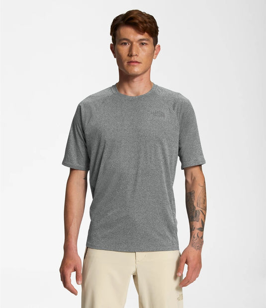 The North face S/S Crew T-Shirt - Tin Grey Heather
