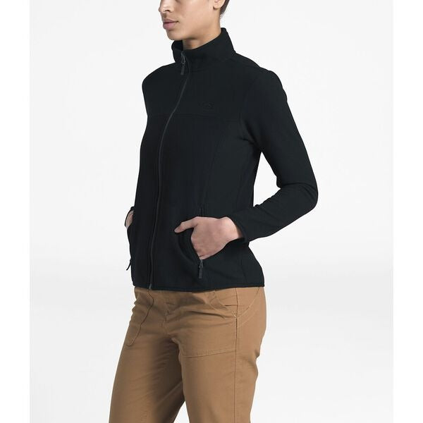 Load image into Gallery viewer, TNF TKA Glacier Full Zip Black Womens
