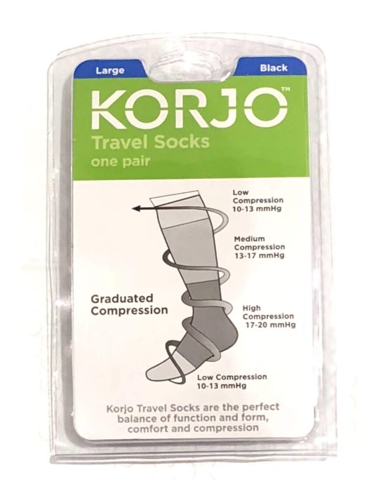 Korjo Travel Socks Large