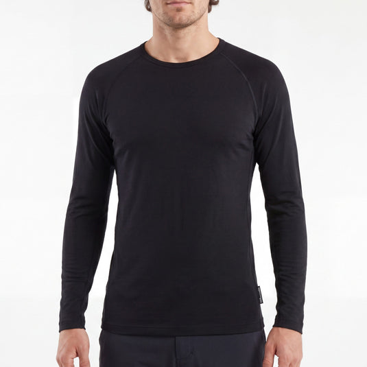 Wilderness Wear Light Merino l/s Black Mens