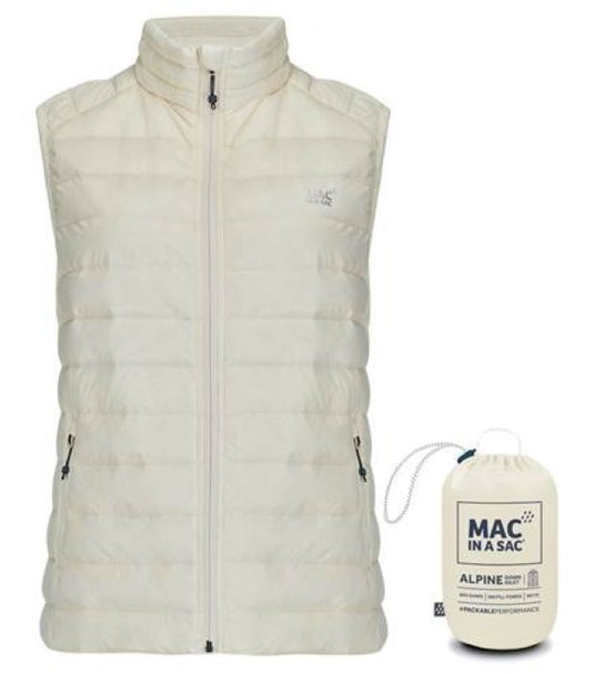 Mac in a Pac Down Vest - Ivory