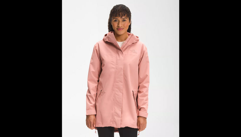 Load image into Gallery viewer, TNF VOYAGE MIDI JACKET ROSE DAWN WOMENS
